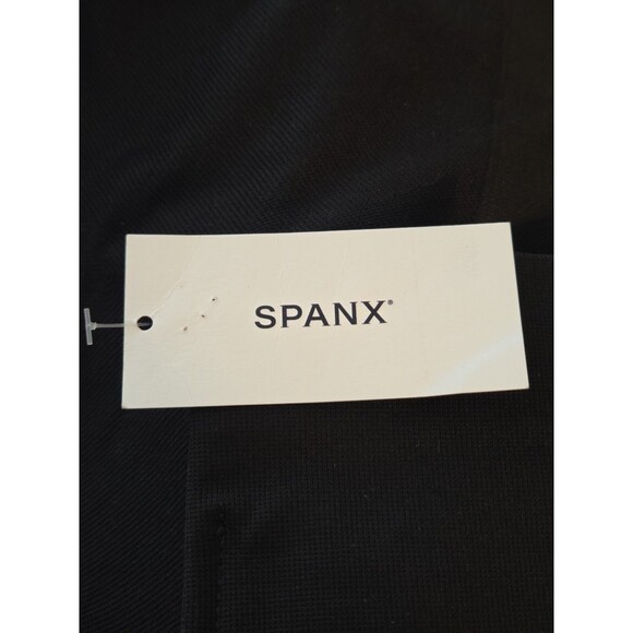 NWT Spanx EcoCare Seamless Leggings Women's L Black Ankle High Waist Shapewear - Picture 4 of 5